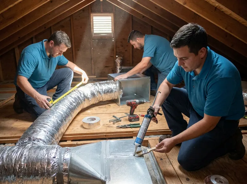 Air Duct Sealing & Replacement in Austin, TX