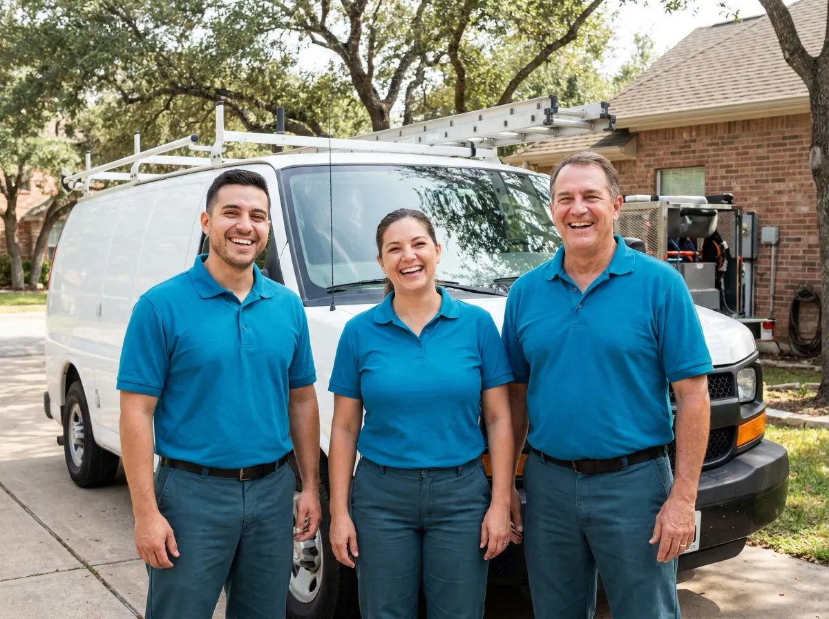 Platinum Comfort HVAC Systems hvac team in Austin, TX